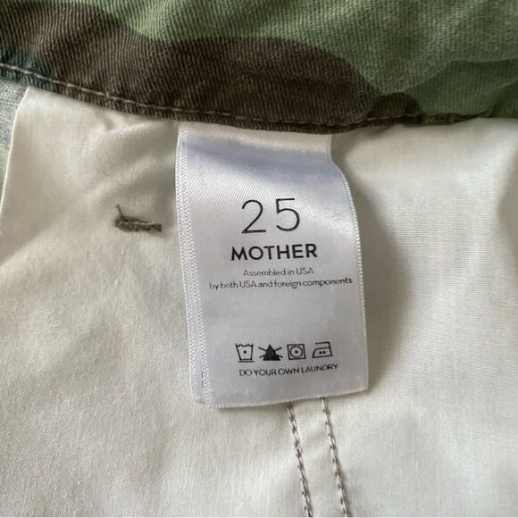 MOTHER The No Zip Misfit Pant Jogger Double Take Camo Size 25 - Picture 8 of 11